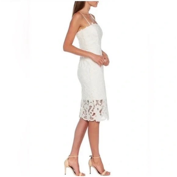 Bardot Lina Lace Mini Dress! - Picture 1 of 4